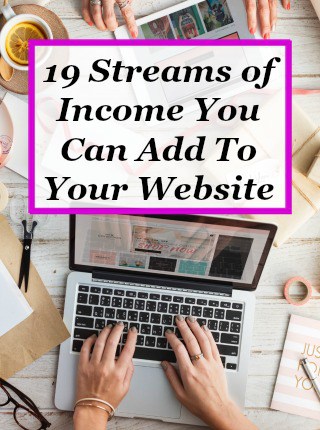 19 streams of income you can add to your website