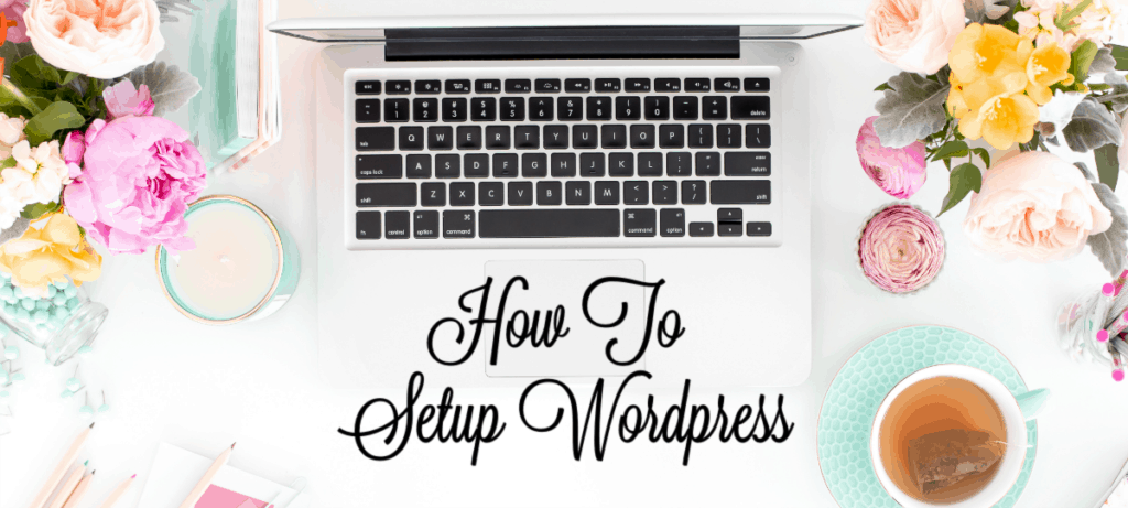 how to setup wordpress