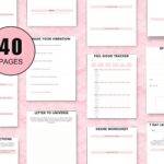 interior pages of law of attraction planner/journal