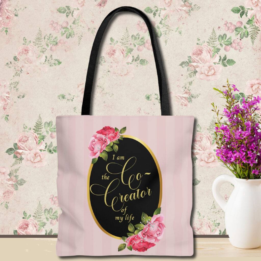 Tote bag: I am the co-creator of my life