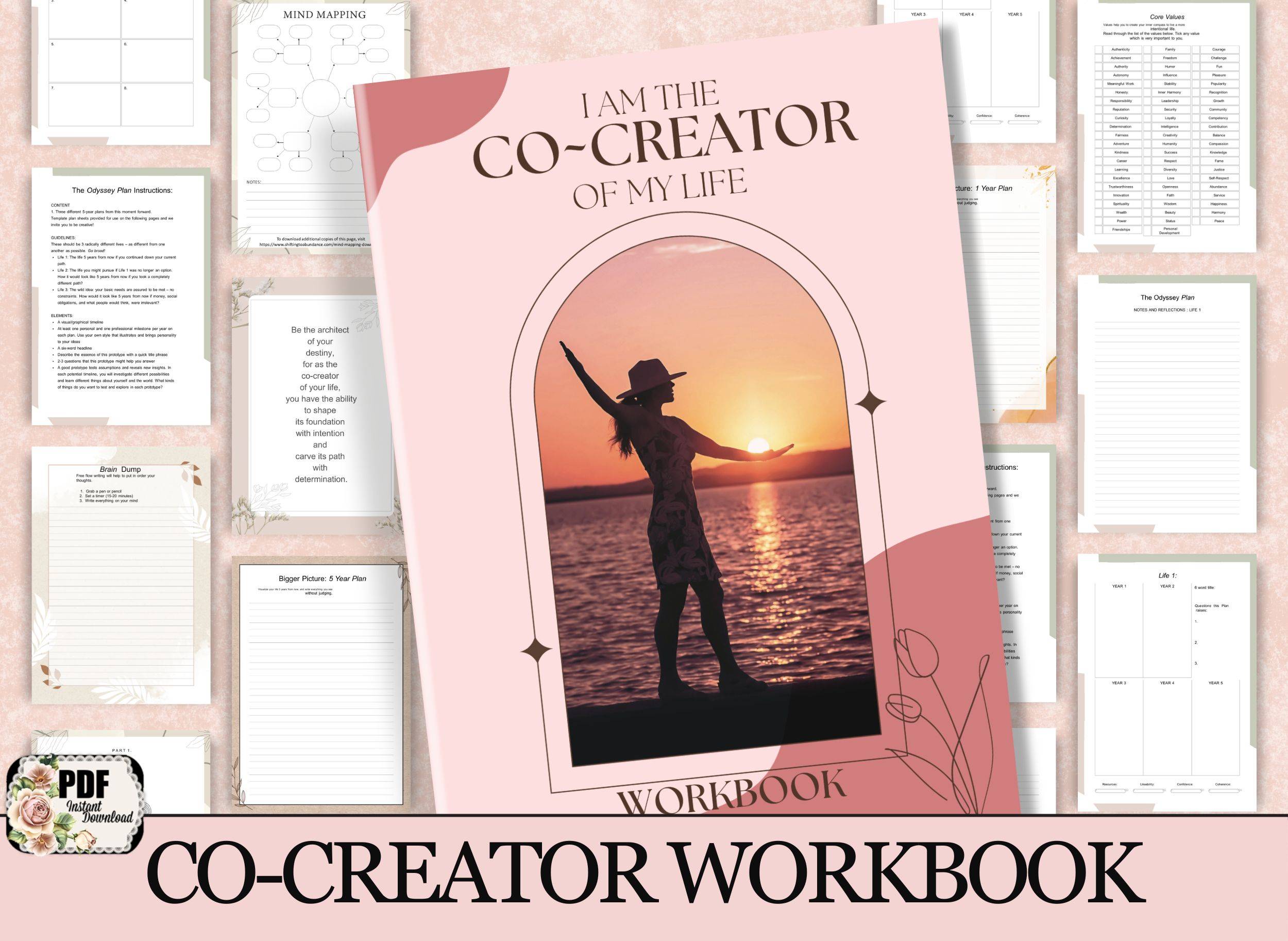 I am the co-creator of my life workbook