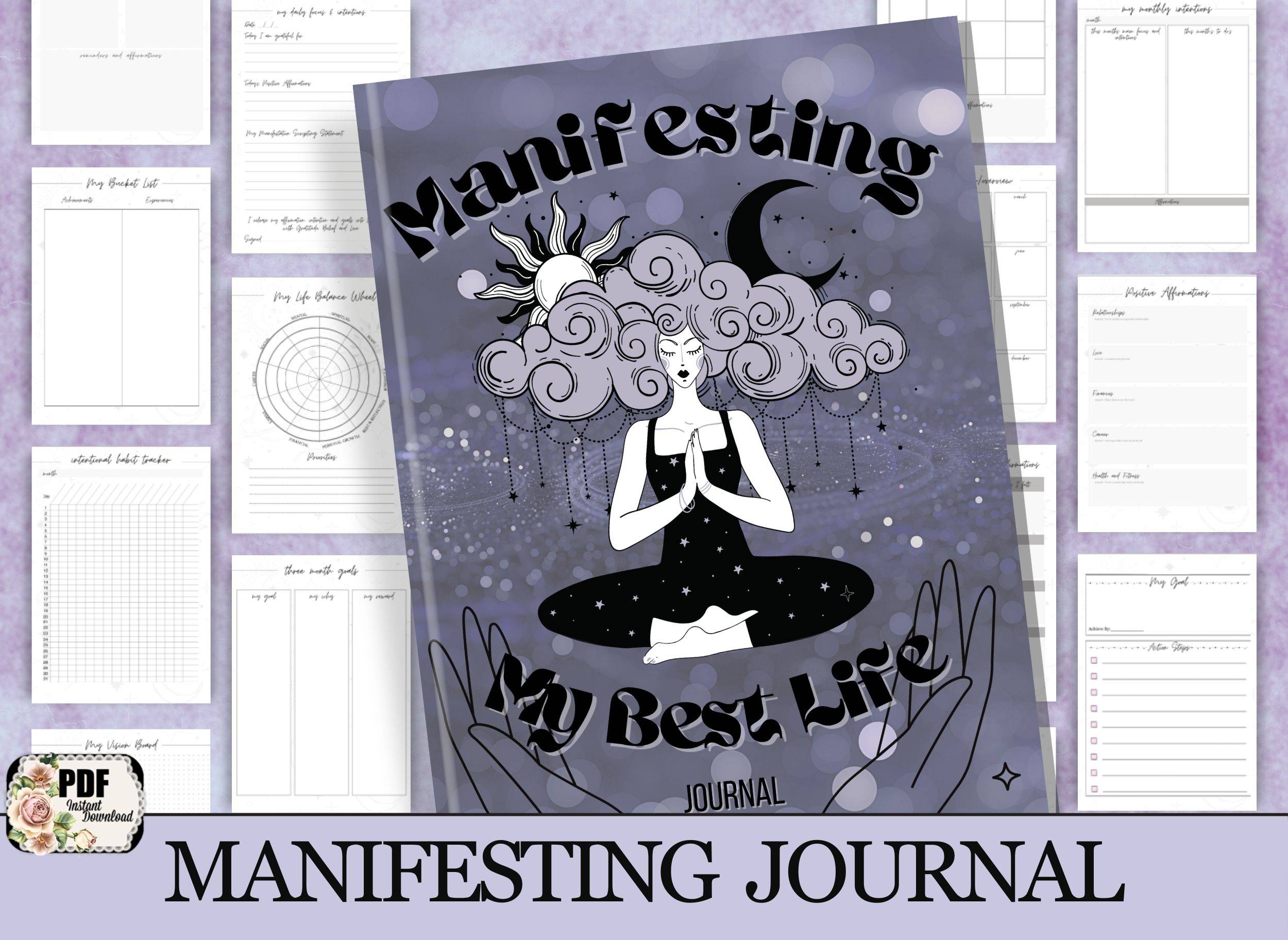manifesting my best life journal