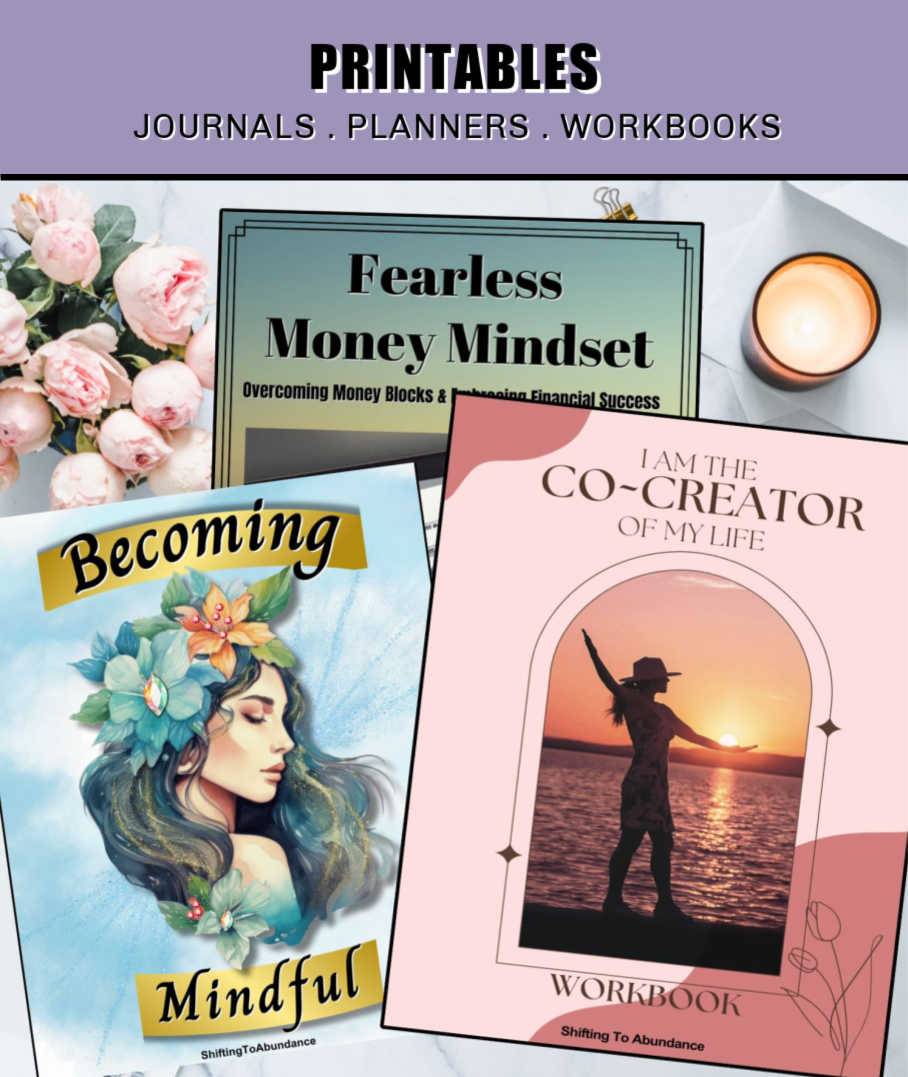 Printables: Journals. Planners. Workbooks