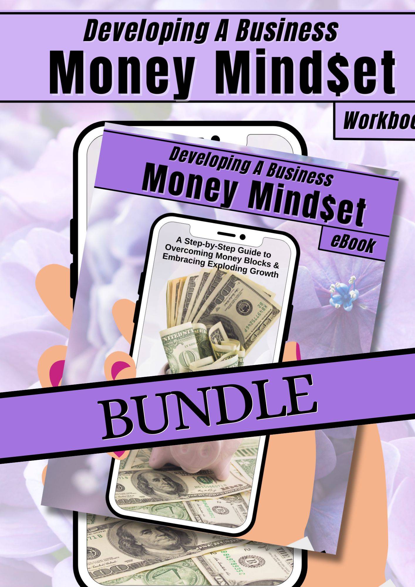 Developing a business money mindset eBook and workbook bundle