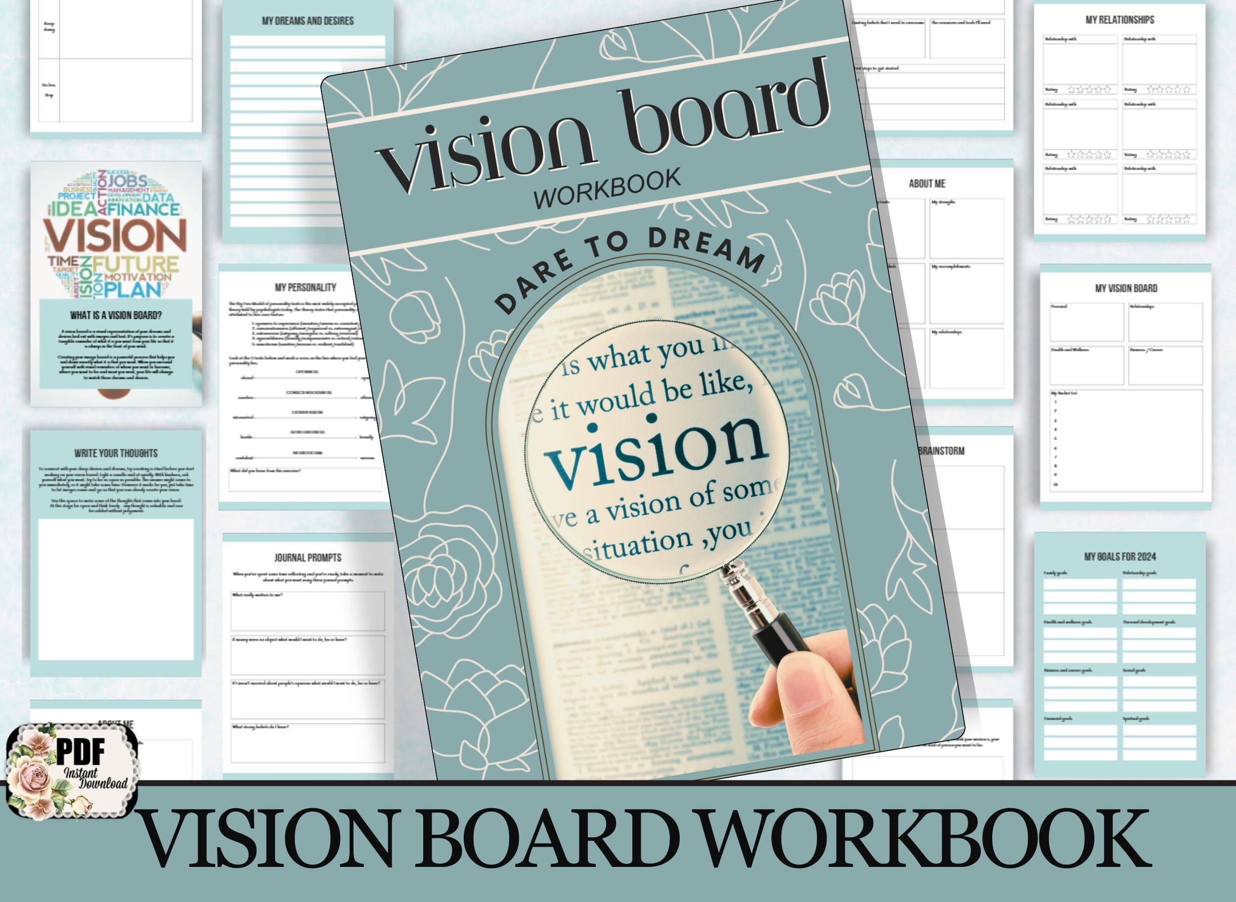 Vision Board Workbook