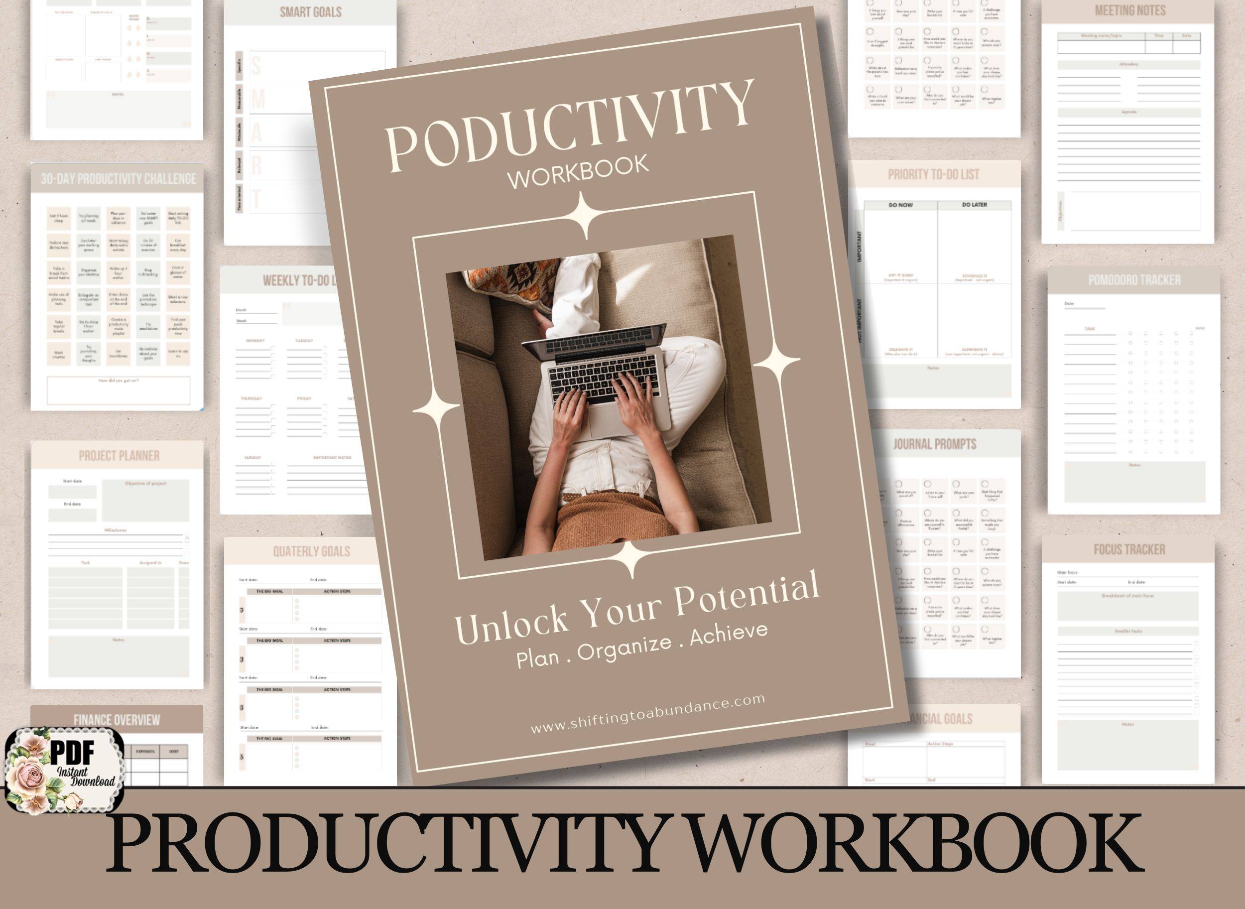 Productivity Workbook PDF