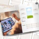 Interior Pages of Complete Social Media Planner