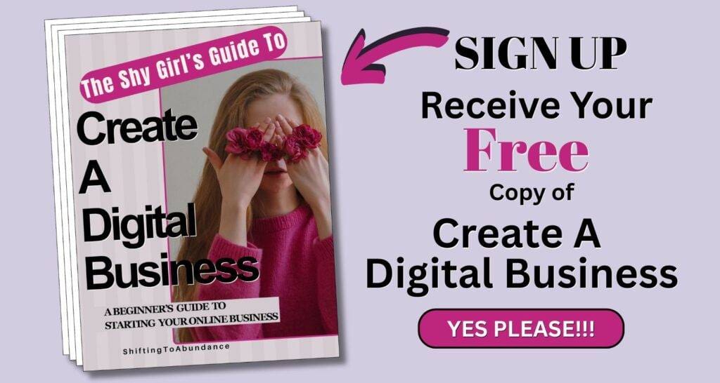 The Shy Girl’s Guide to Create a Digital Business